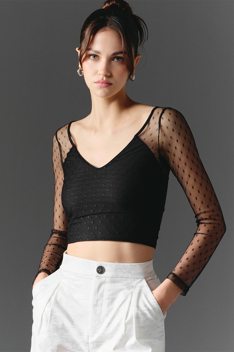 POLO LUCÍA NEGRO