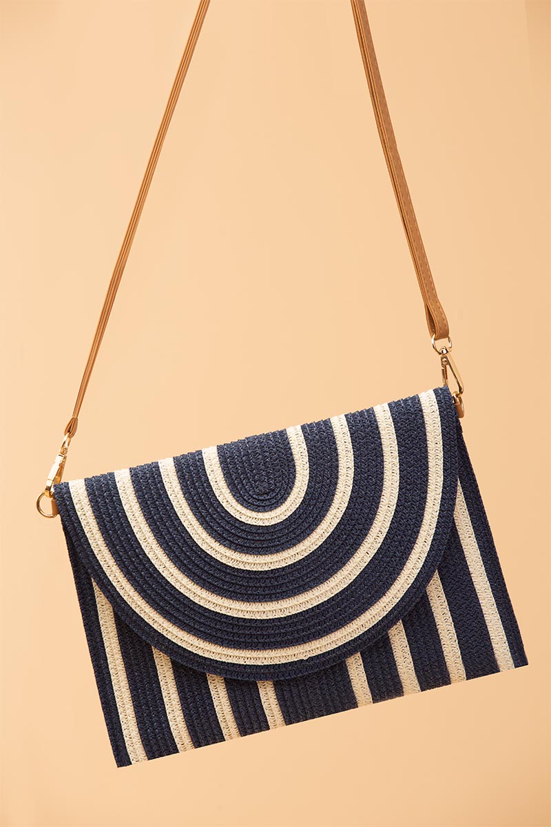 CARTERA DELPHINE AZUL