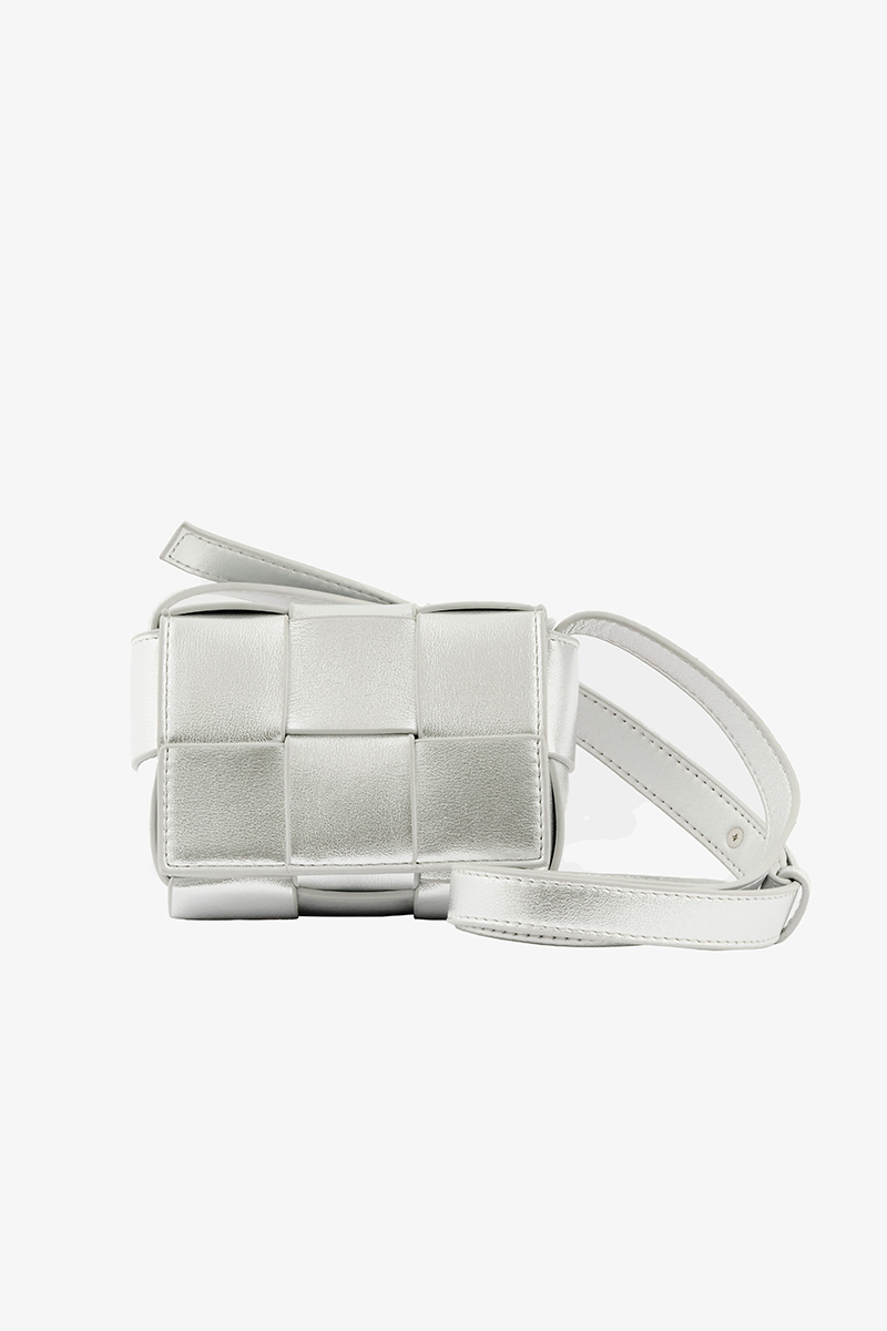 CARTERA AIDA SMALL PLATEADO