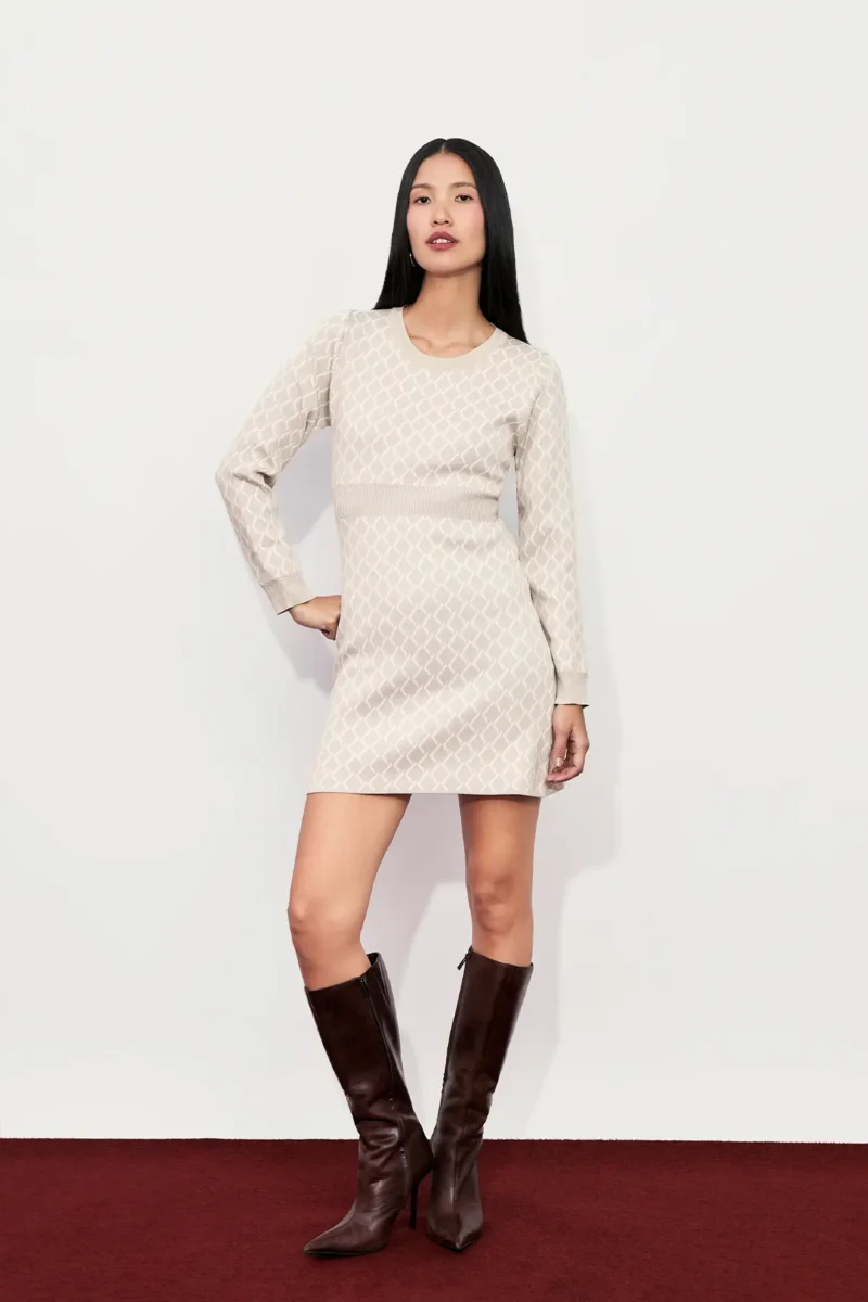 Vestido Derin Beige